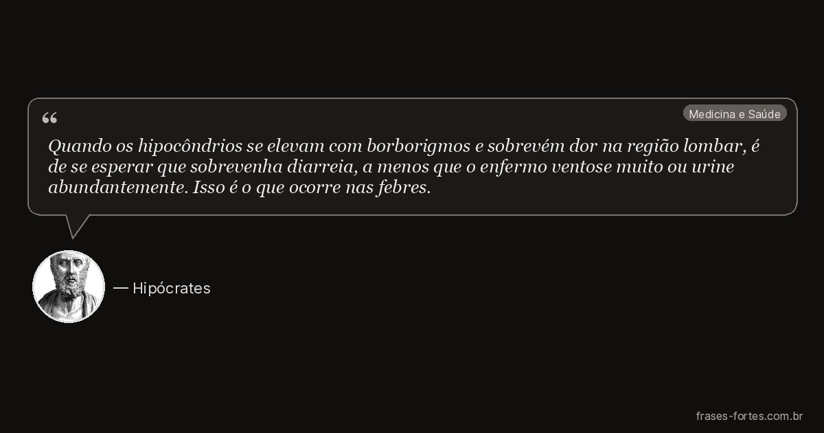 Frase de Hipócrates