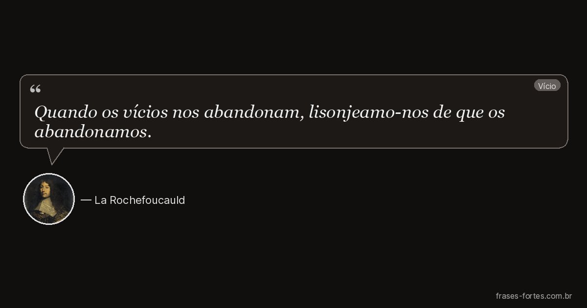 Frase de La Rochefoucauld