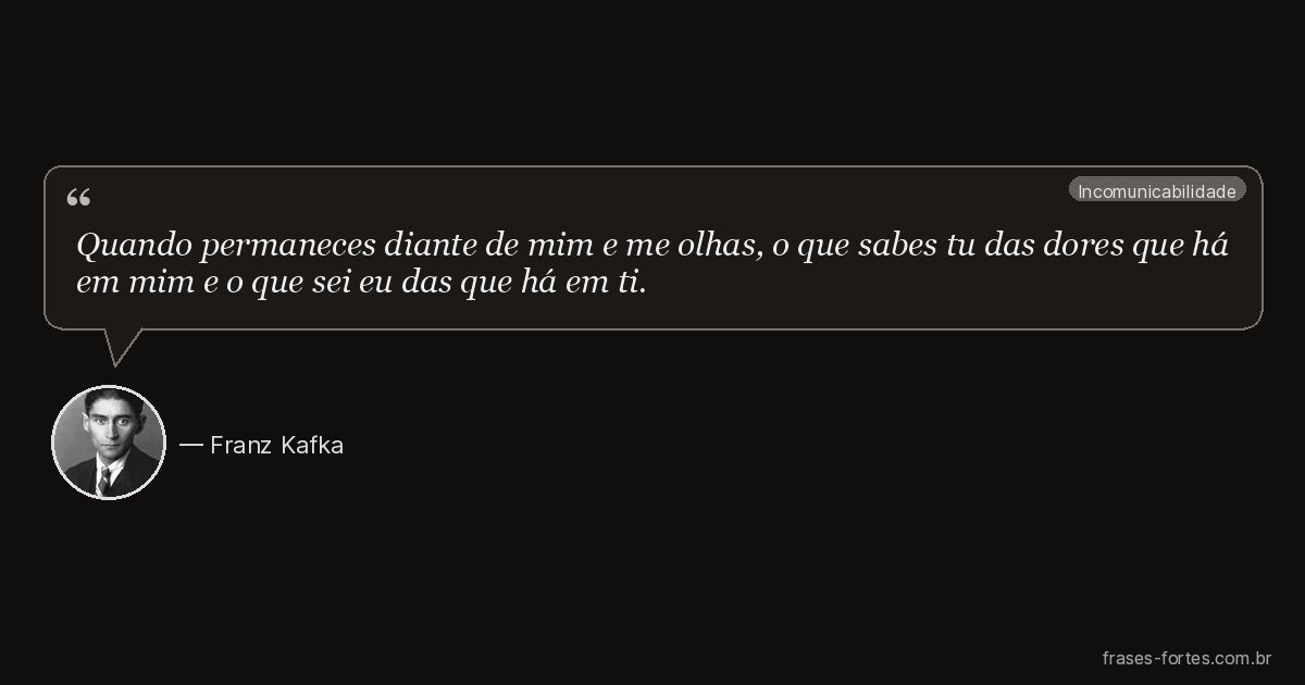Frase de Franz Kafka