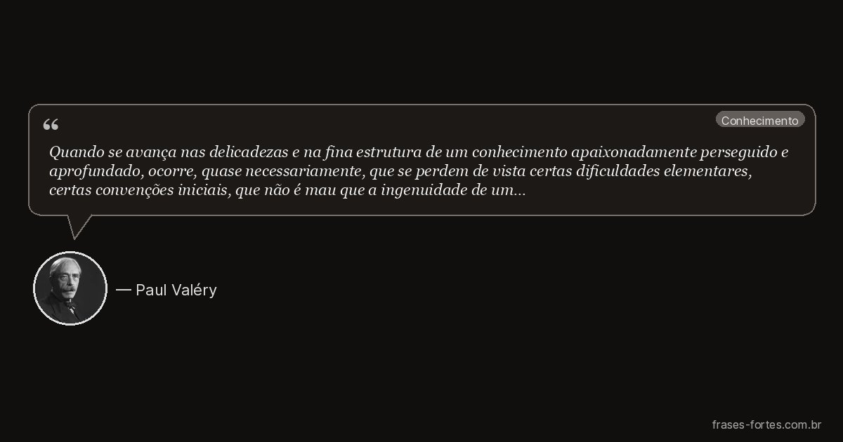 Frase de Paul Valéry