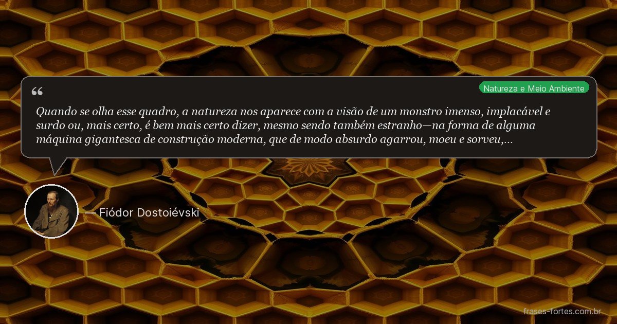 Frase de Fiódor Dostoiévski