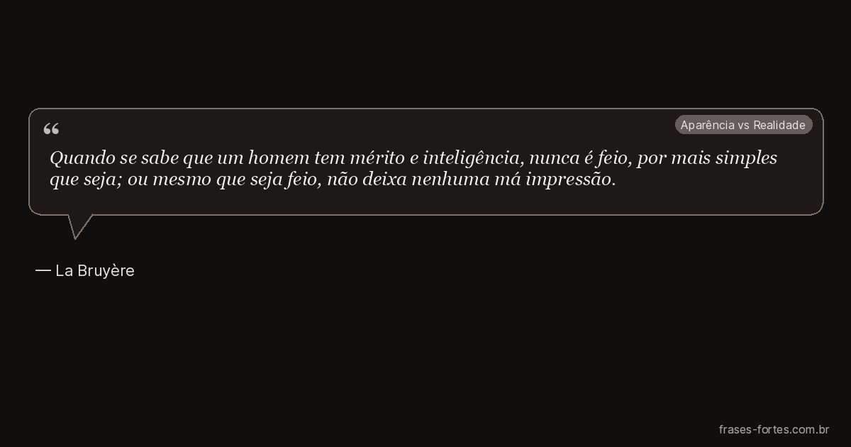 Frase de La Bruyère