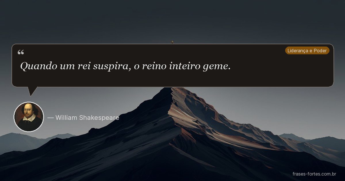 Frase de William Shakespeare