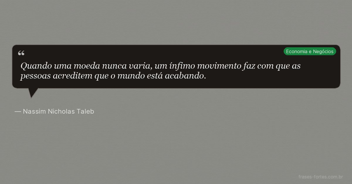 Frase de Nassim Nicholas Taleb