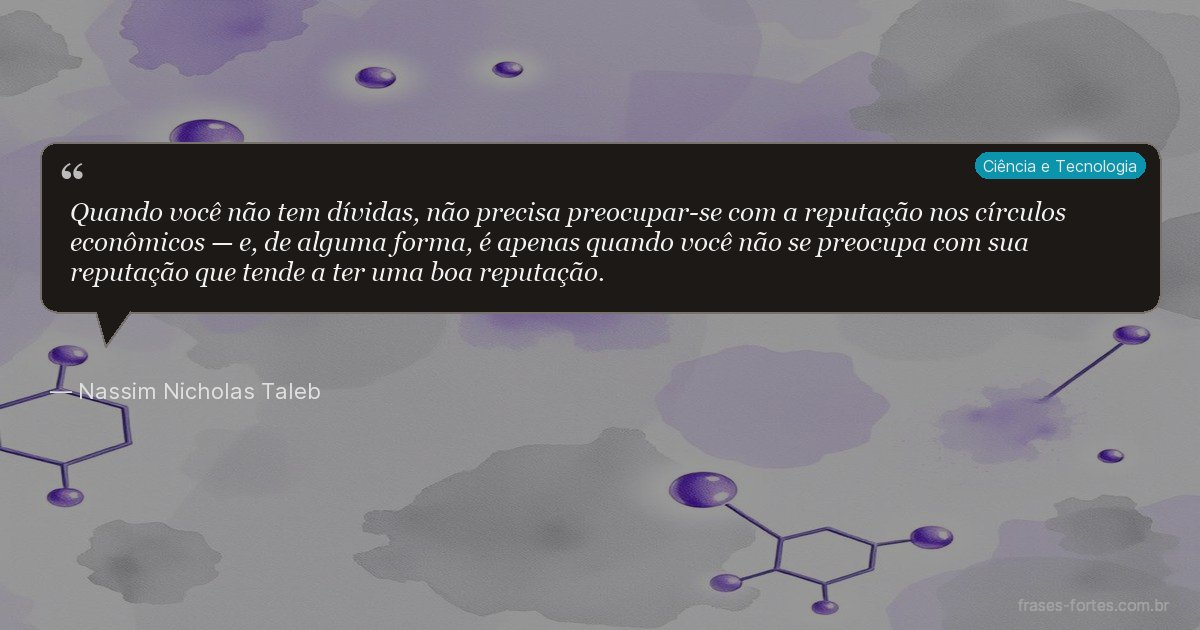 Frase de Nassim Nicholas Taleb