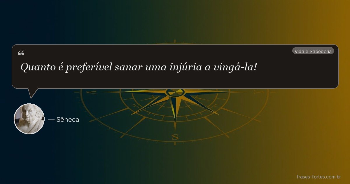 Frase de Sêneca