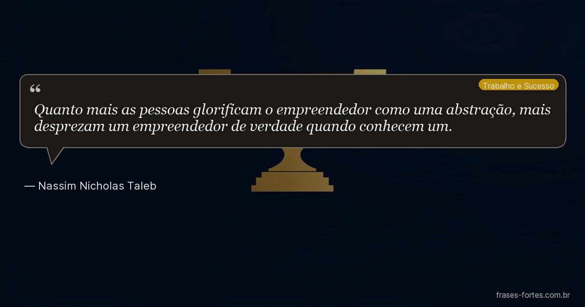 Frase de Nassim Nicholas Taleb