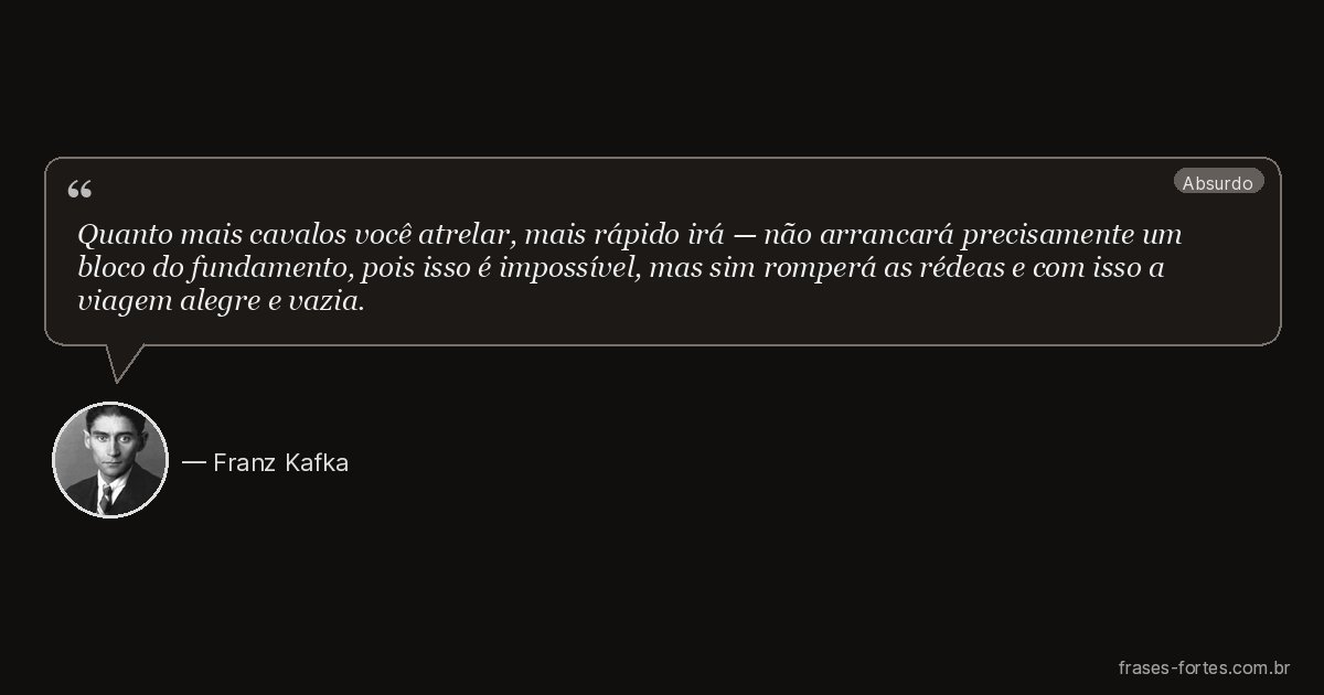 Frase de Franz Kafka