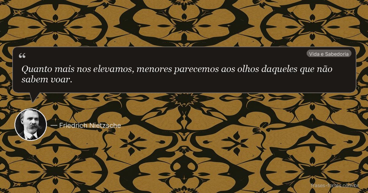 Frase de Friedrich Nietzsche