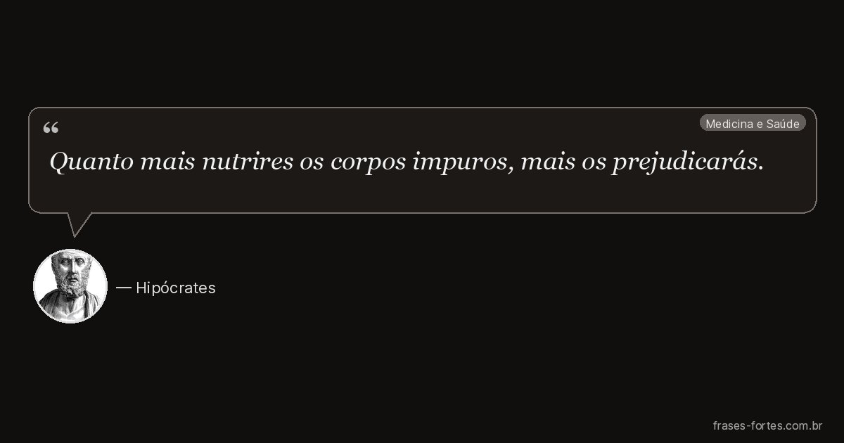 Frase de Hipócrates