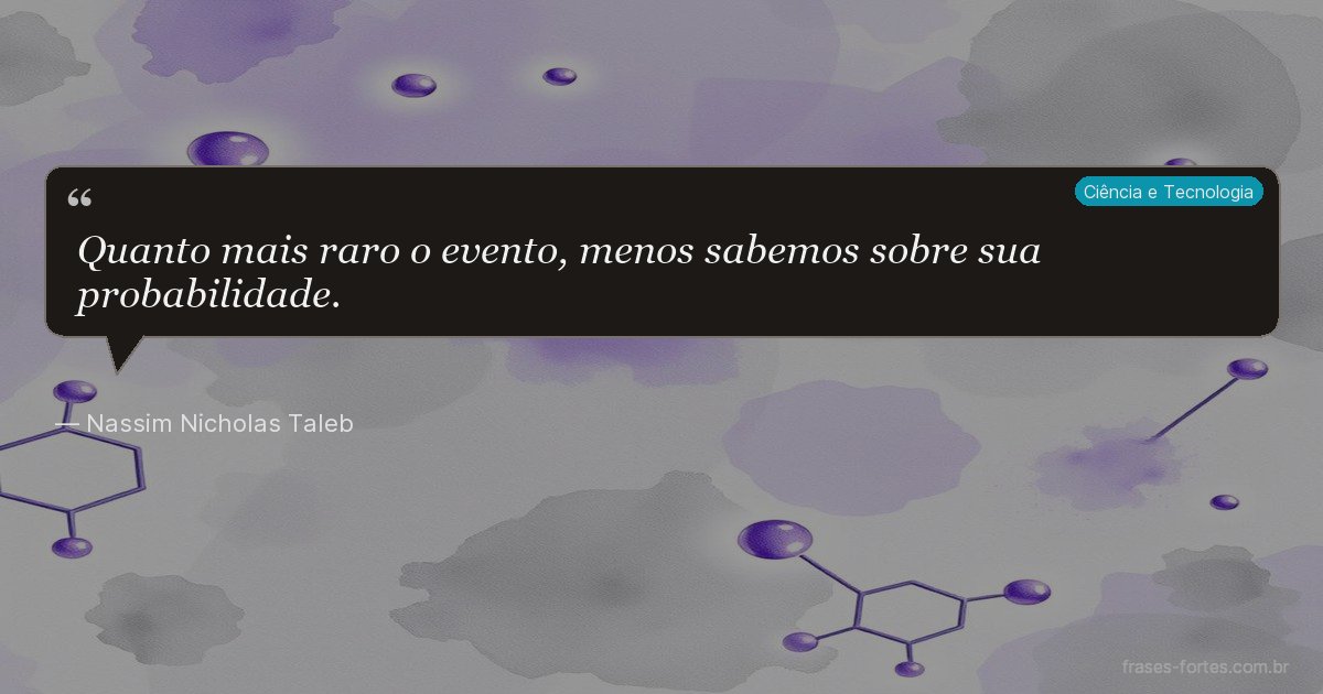 Frase de Nassim Nicholas Taleb