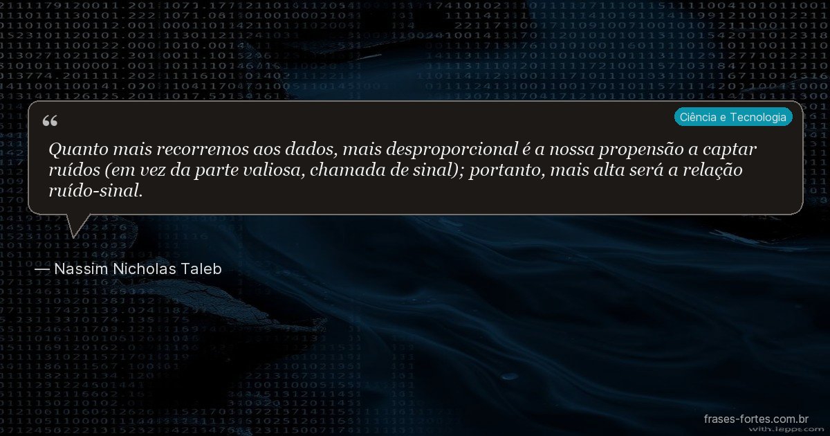 Frase de Nassim Nicholas Taleb