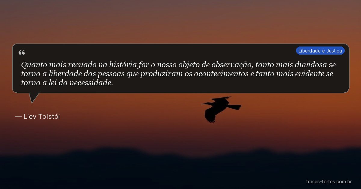 Frase de Liev Tolstói