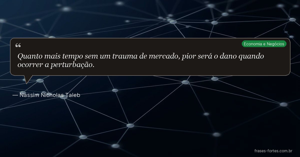 Frase de Nassim Nicholas Taleb