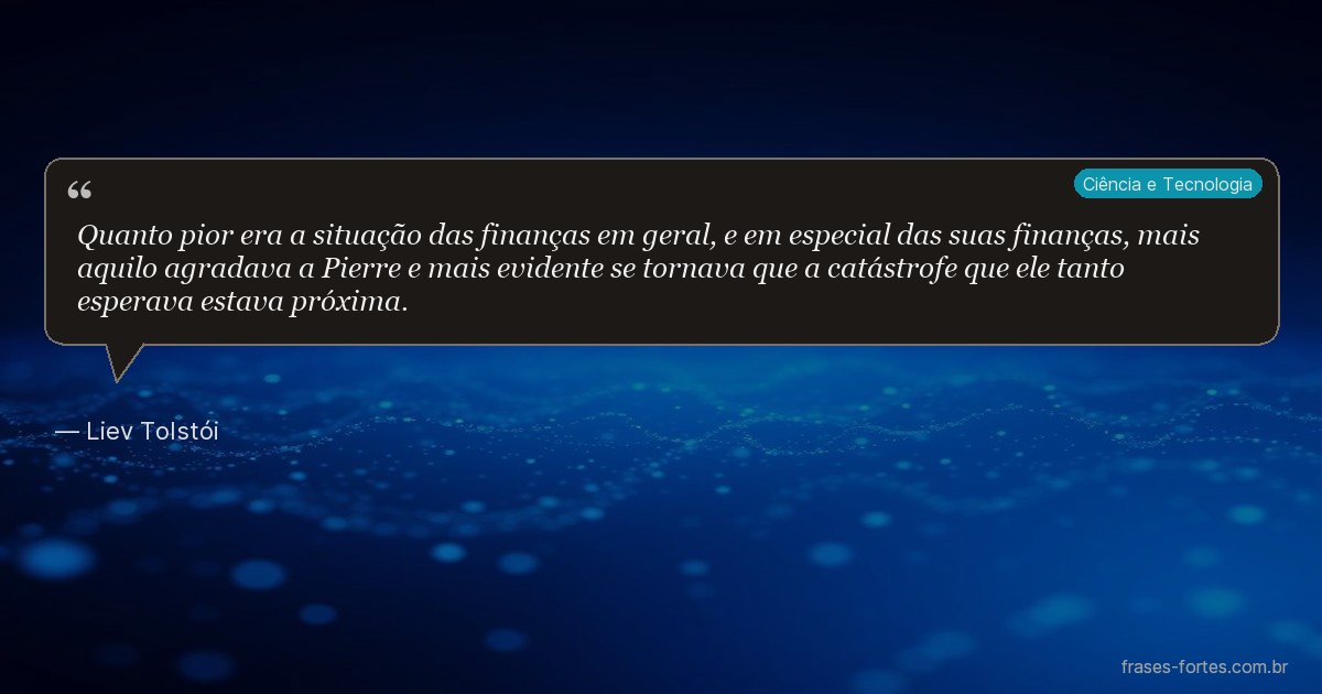 Frase de Liev Tolstói