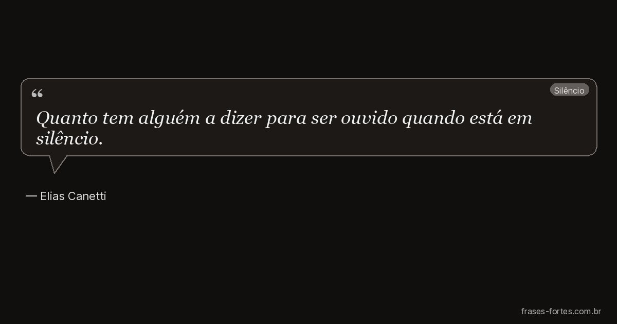 Frase de Elias Canetti