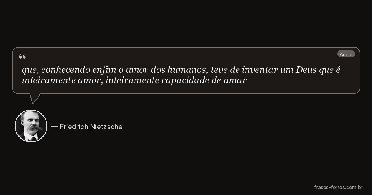 Frase de Friedrich Nietzsche