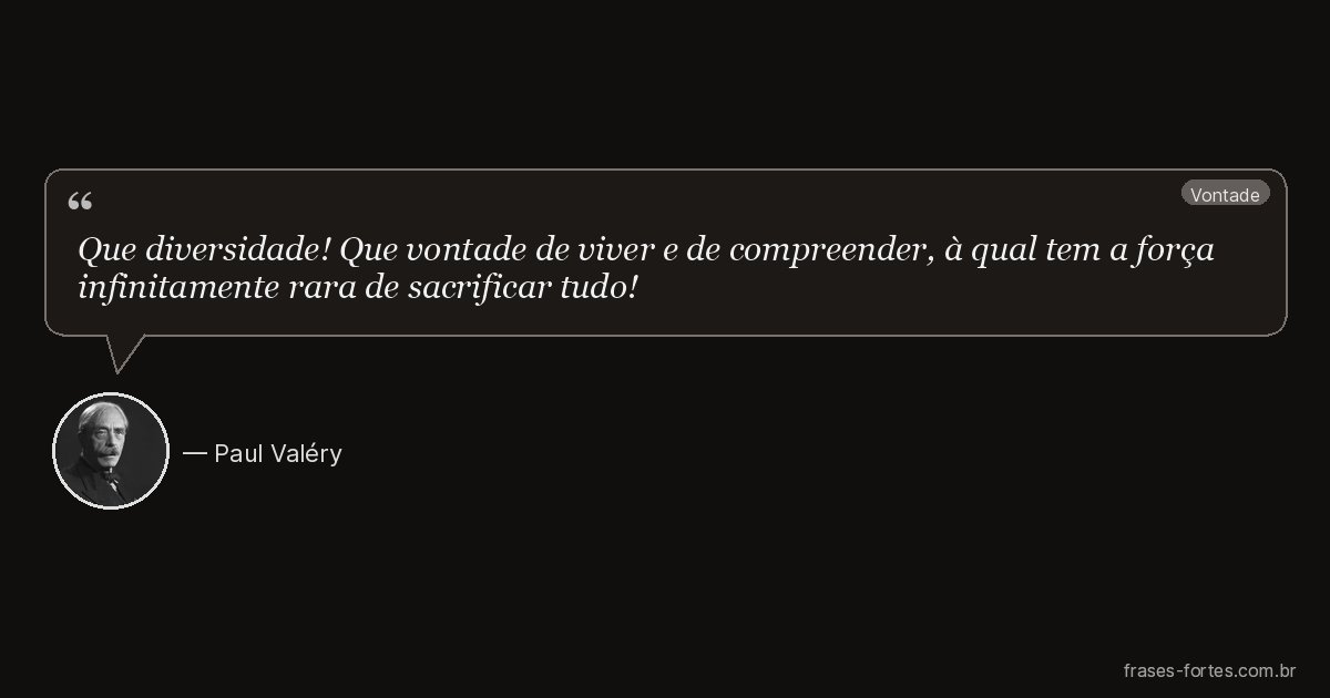 Frase de Paul Valéry