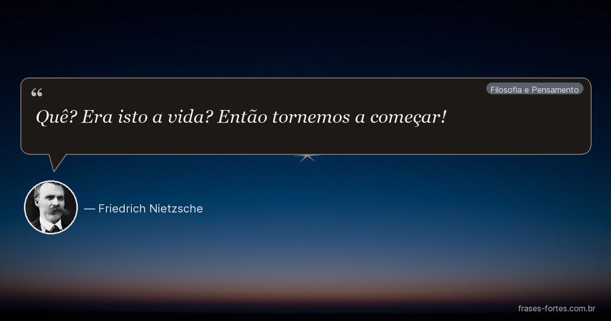 Frase de Friedrich Nietzsche