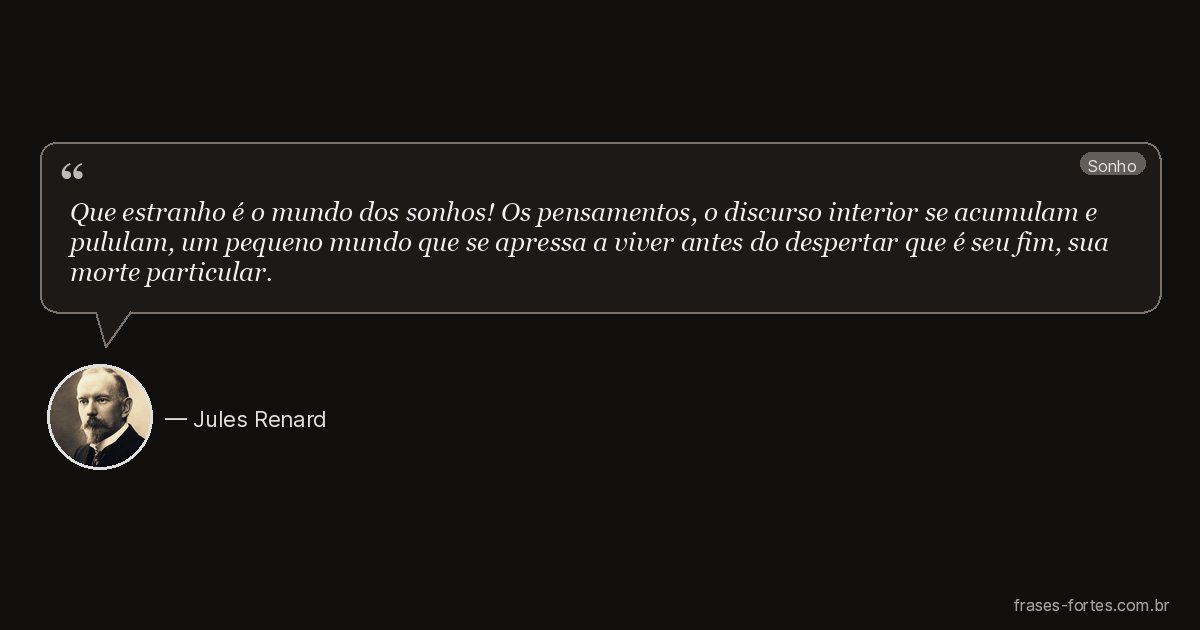 Frase de Jules Renard