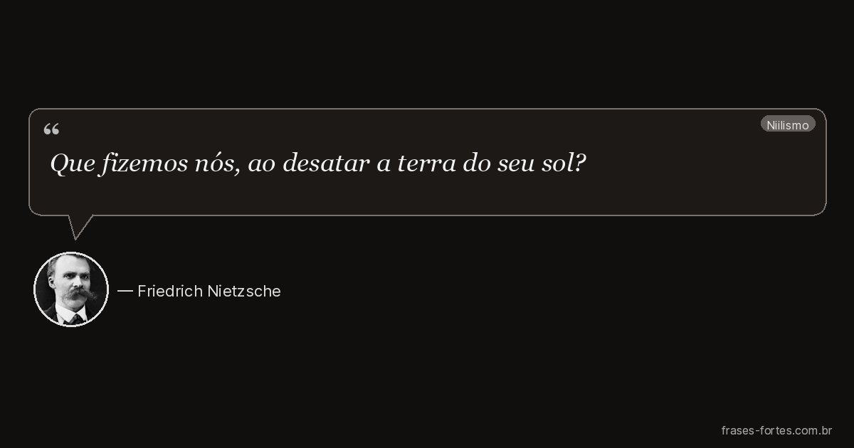 Frase de Friedrich Nietzsche
