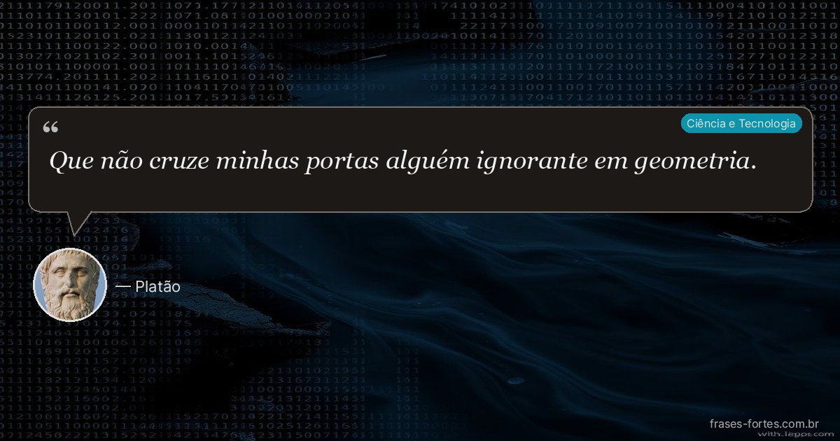 Frase de Platão