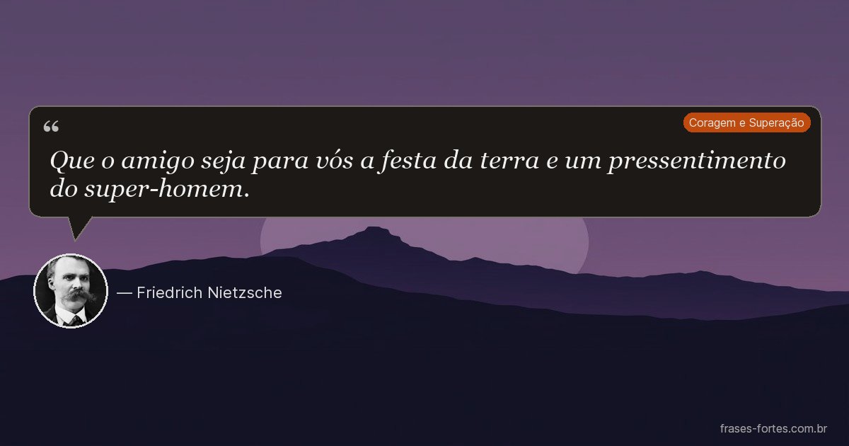 Frase de Friedrich Nietzsche