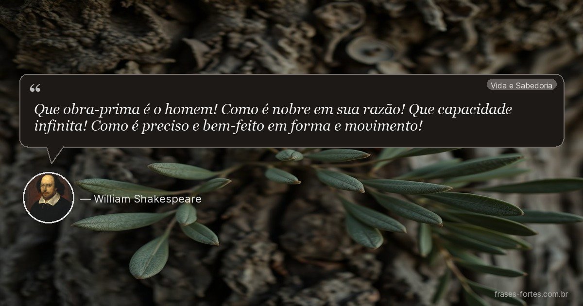 Frase de William Shakespeare