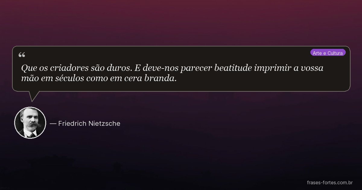 Frase de Friedrich Nietzsche