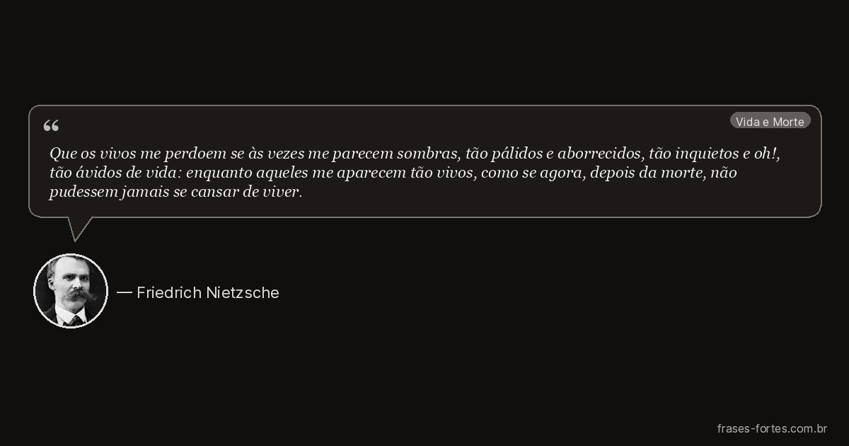 Frase de Friedrich Nietzsche