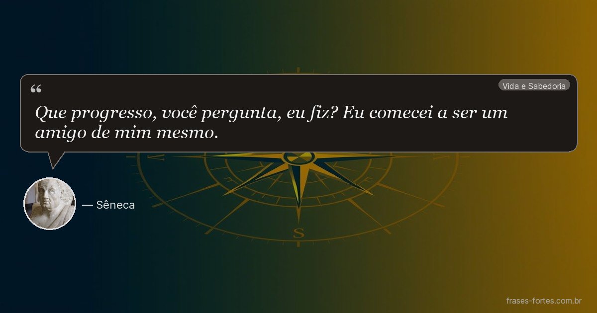 Frase de Sêneca