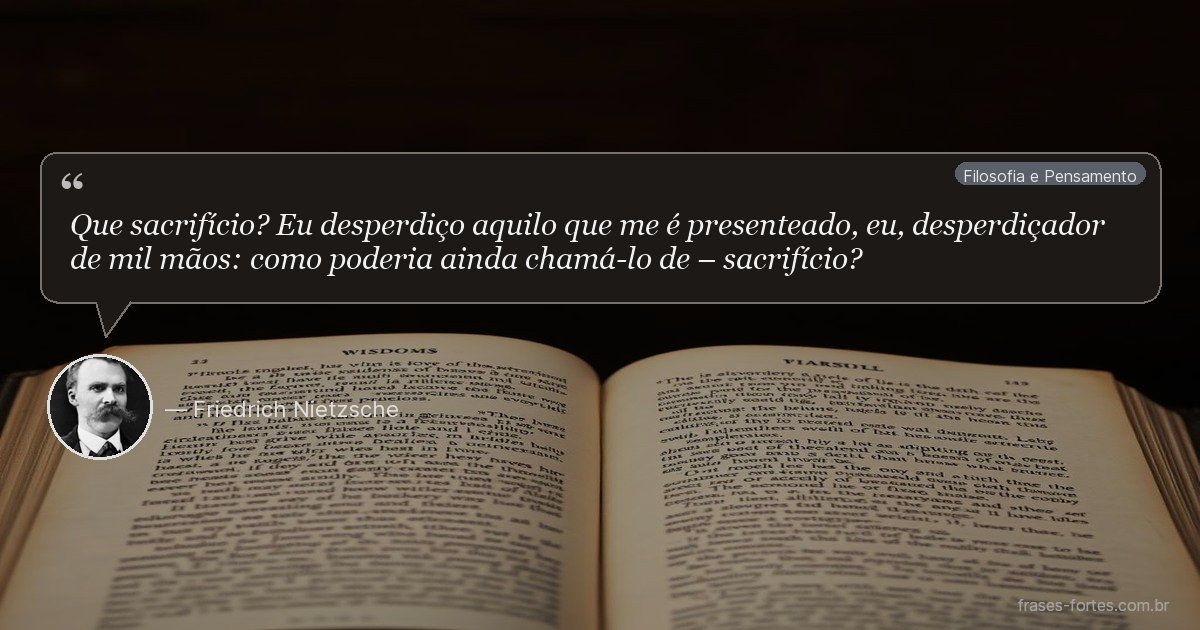 Frase de Friedrich Nietzsche