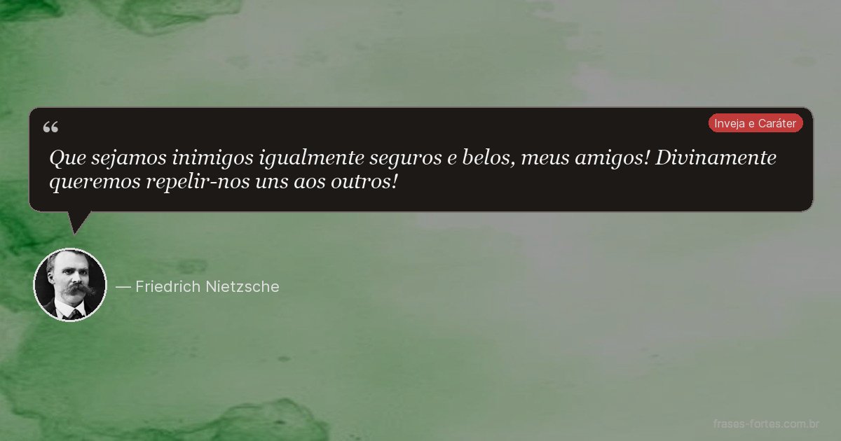 Frase de Friedrich Nietzsche