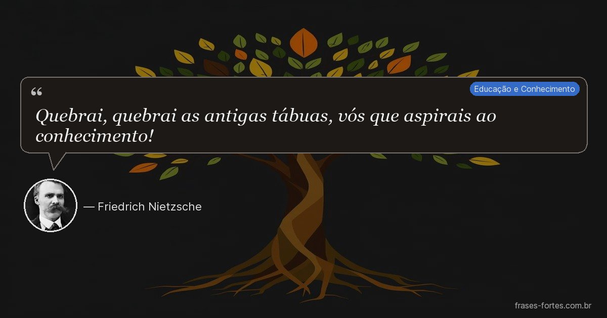 Frase de Friedrich Nietzsche
