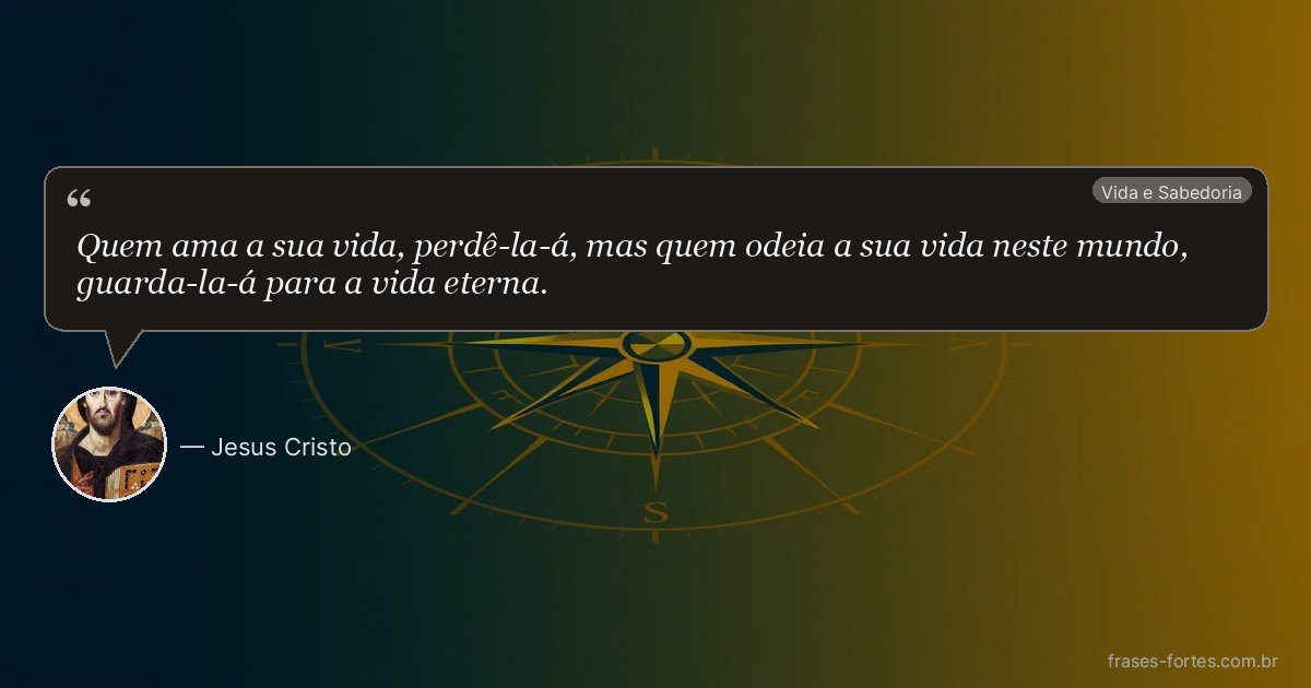 Frase de Jesus Cristo