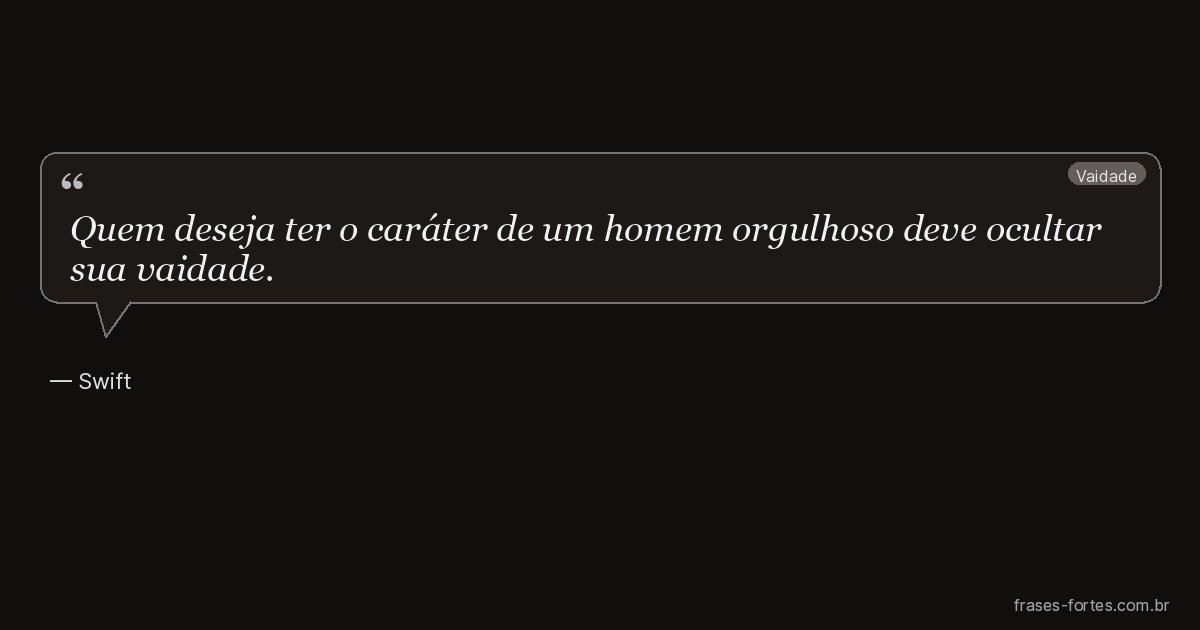 Frase de Swift