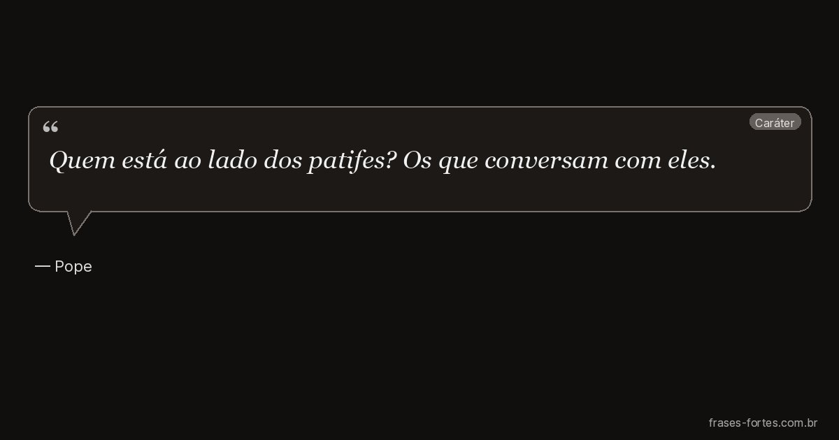 Frase de Pope