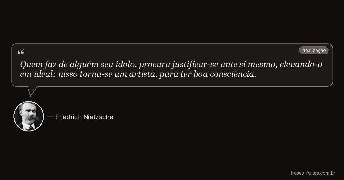 Frase de Friedrich Nietzsche