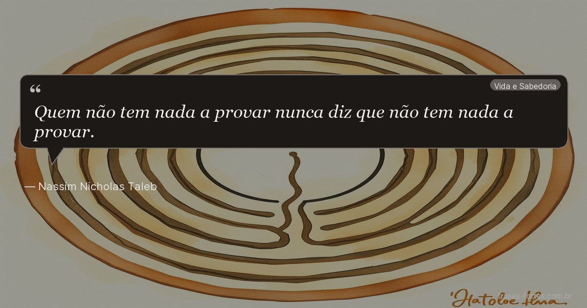 Frase de Nassim Nicholas Taleb