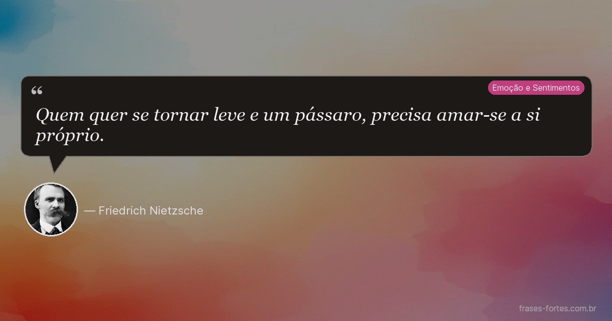 Frase de Friedrich Nietzsche