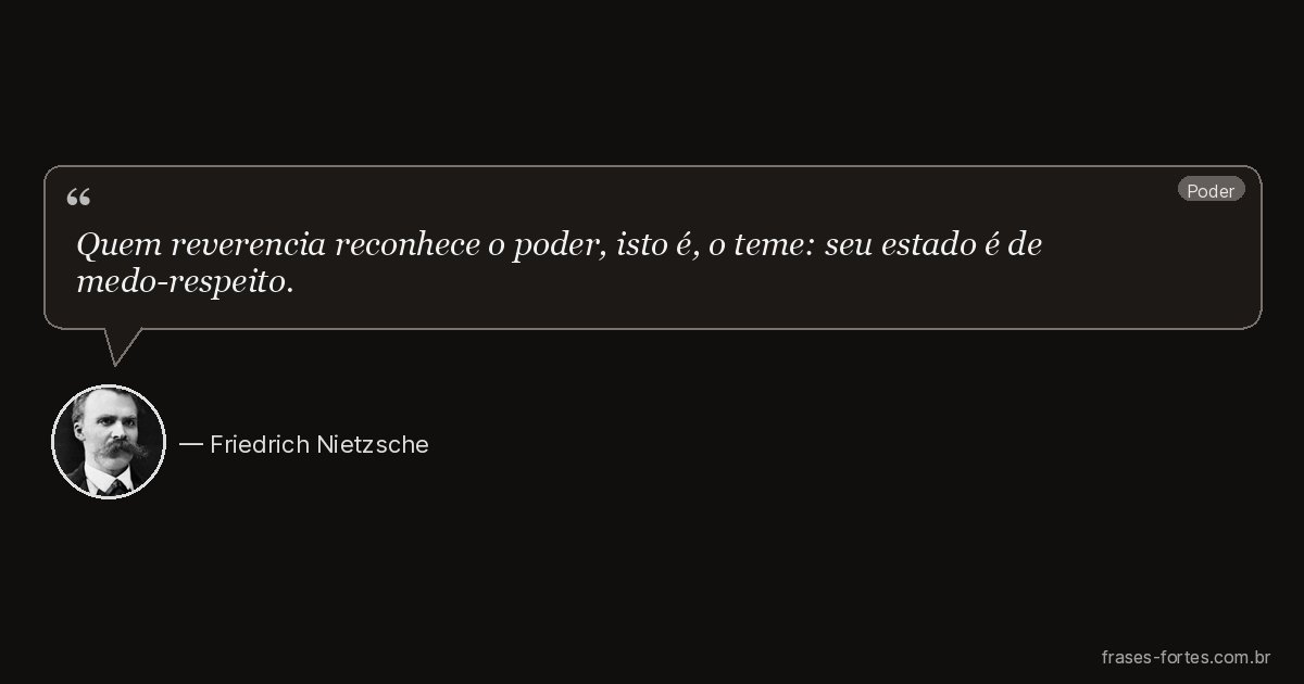 Frase de Friedrich Nietzsche