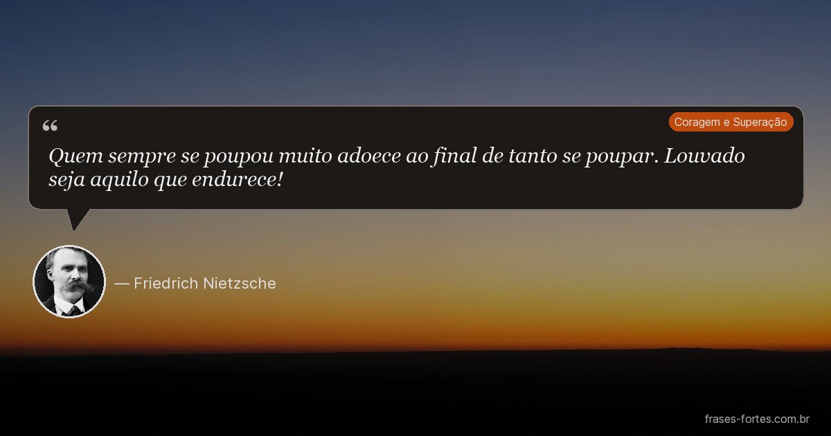 Frase de Friedrich Nietzsche