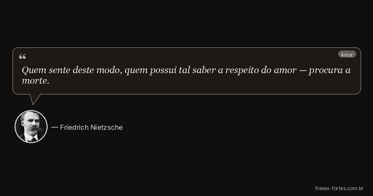 Frase de Friedrich Nietzsche