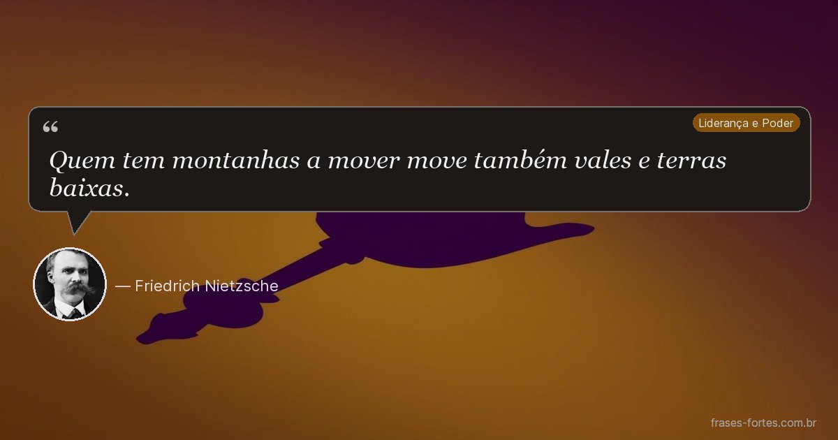 Frase de Friedrich Nietzsche