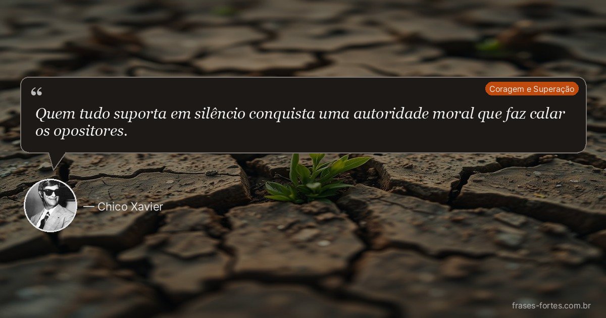 Frase de Chico Xavier