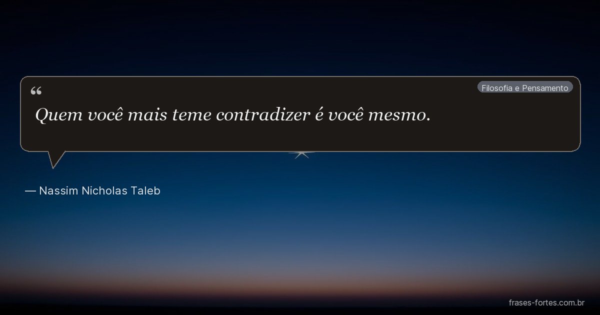 Frase de Nassim Nicholas Taleb