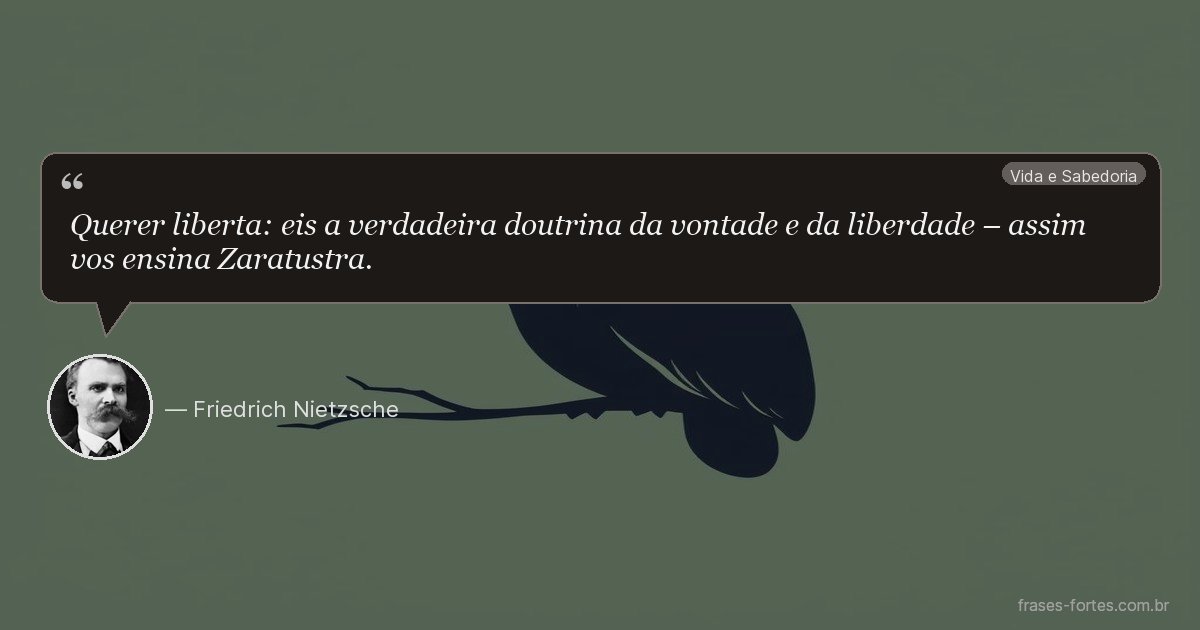 Frase de Friedrich Nietzsche