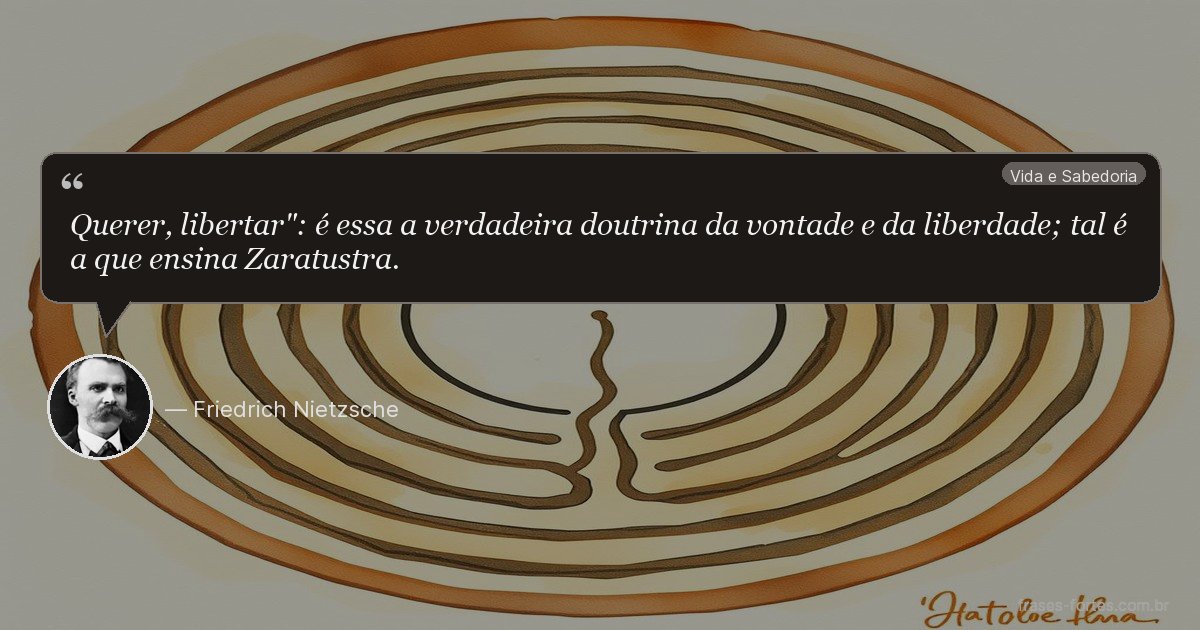 Frase de Friedrich Nietzsche