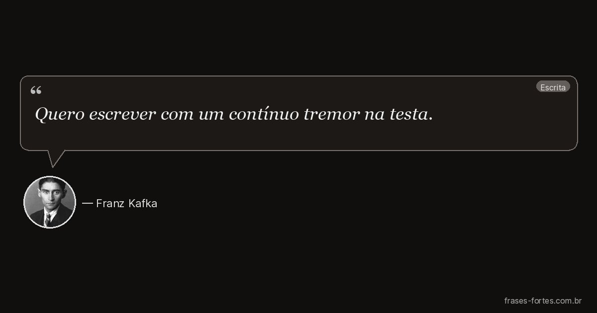 Frase de Franz Kafka