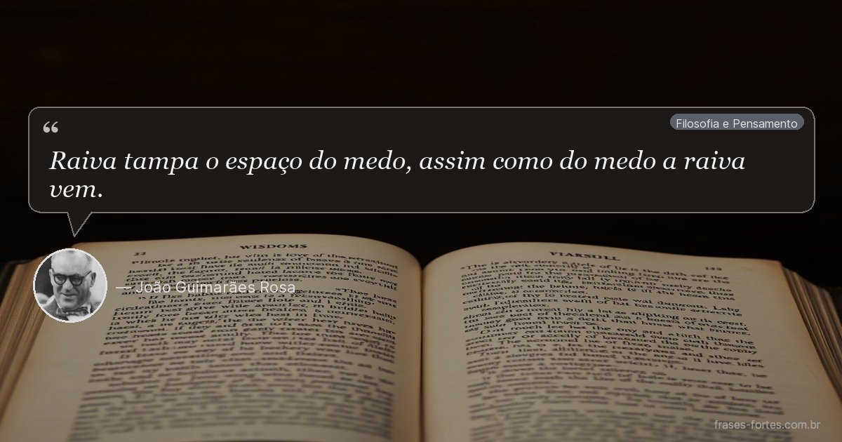 Frase de João Guimarães Rosa
